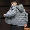Fashion Men's Cotton Clothes Light and Short Winter New Trend Thickened Hooded Jacket Youth Large Size Men's Clothing