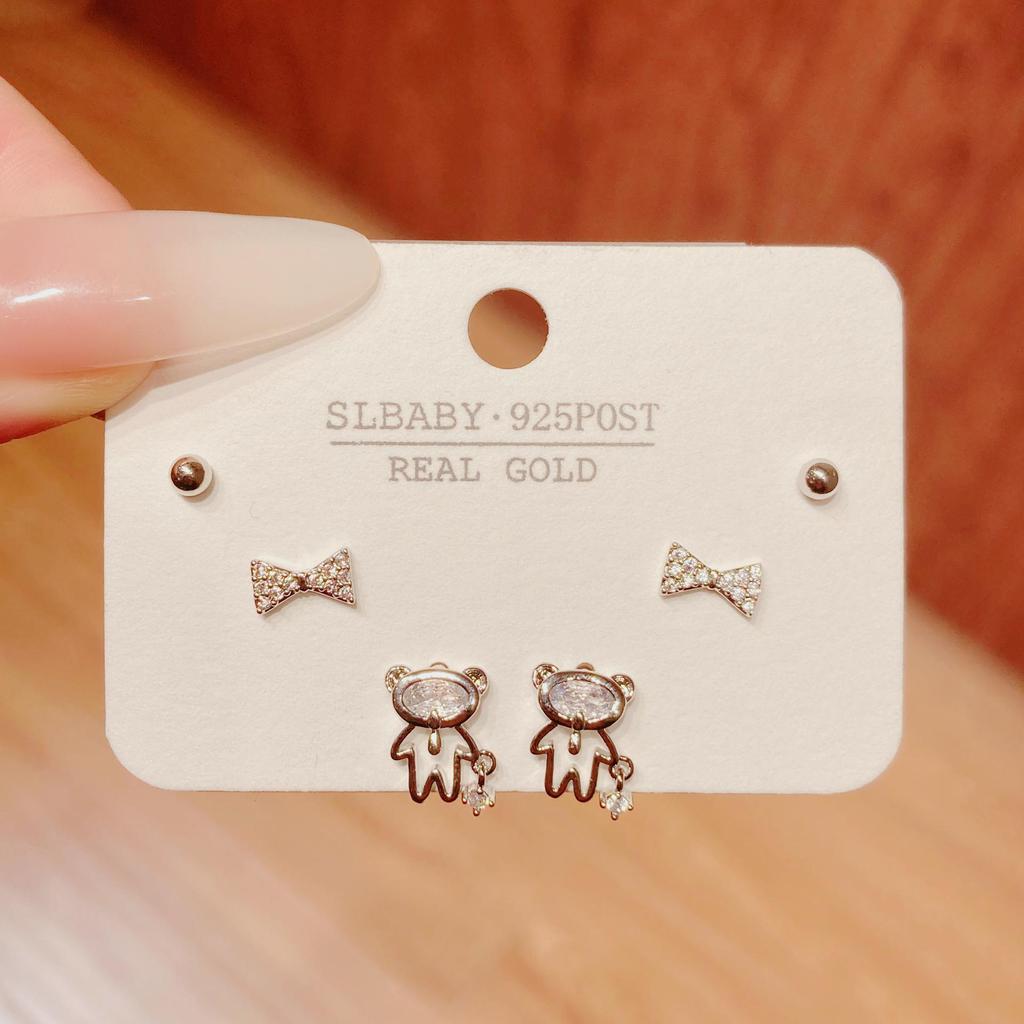 Allergic Returns New Year Earrings: Women's Elegant Gold-Plated, Eco-Friendly High-End Earrings.