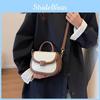 Stylish Pu Material Saddle Bag For Women 2023 Trendy Handbag With Saddle Bag Style