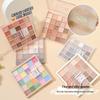 Kappel 25-Color Earth Tone Eyeshadow Palette: Shimmer, Matte, and Glitter In Orange and Brown Shades.