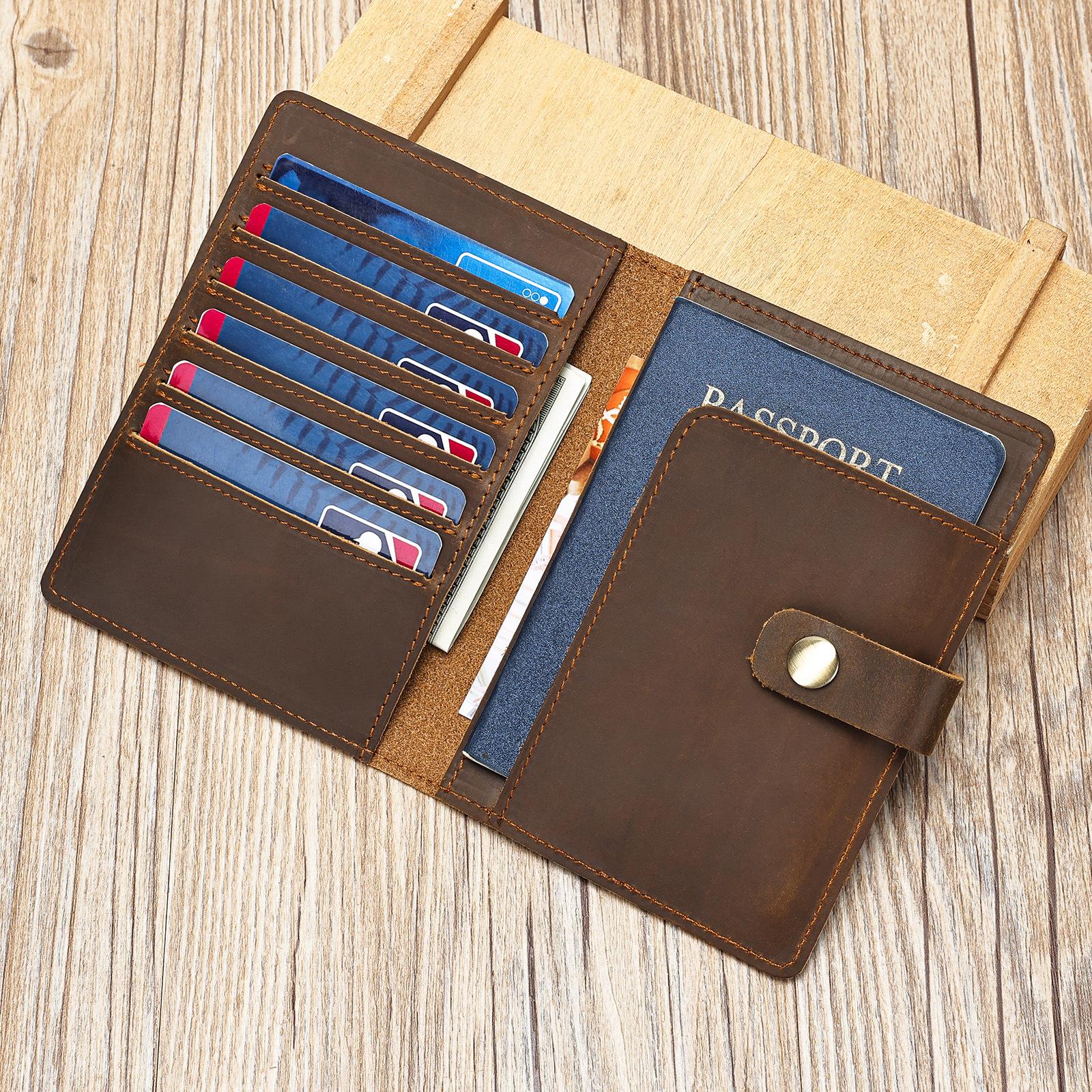 

Сумка для паспорта, Удобная и многофункциональная сумка для документов, Держатель для паспорта, Сумка для документов, Сумка для хранения, Сумка для карт, Кошелек One Size кофейный