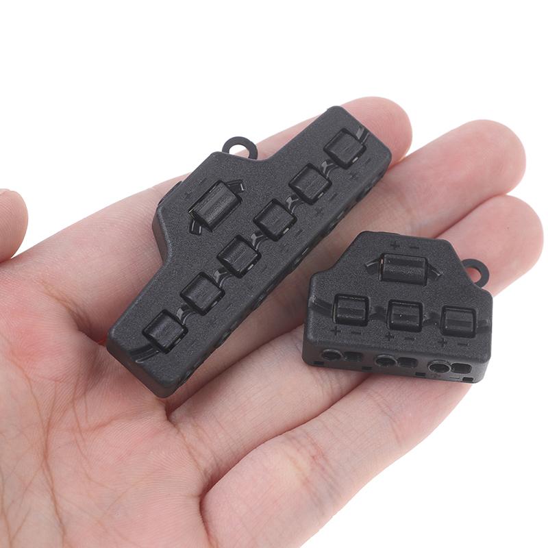 Push-in Wire Connectors 48V 9A, Quick Splice Terminal Blocks for LED Strips, Electrical Wiring - 0.34-0.75mm² Wire Range