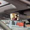 Wide-Angle Rearview Mirror Universal 360° Rotates Adjustable Suction Cup Car Interior Rear View Mirror