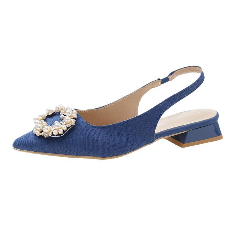 High-heeled Platform Sandals for Women, New Style Pointed-toe Single Shoes