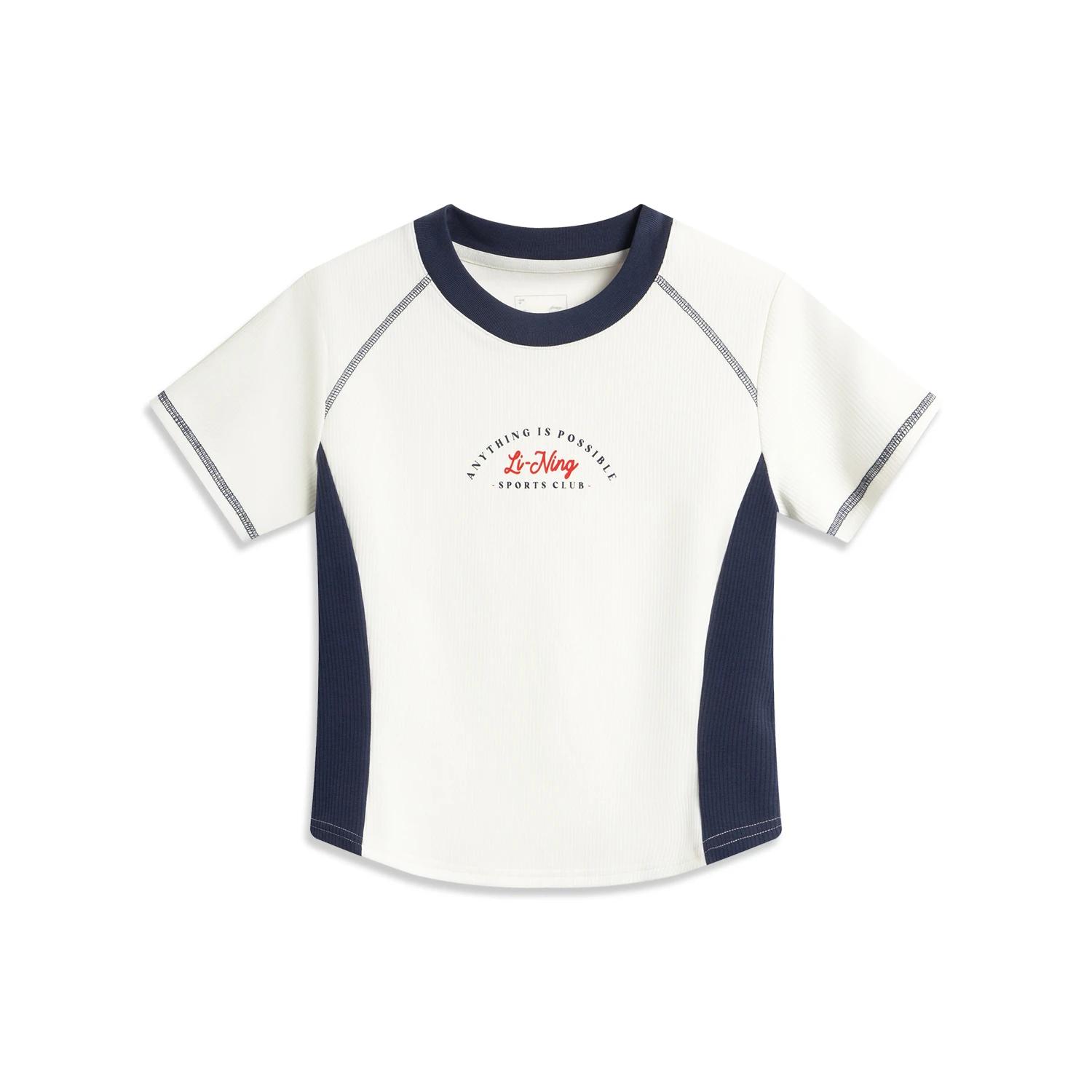 Li Ning Sports Life Collection T Shirt Women s AHSV780-1 S