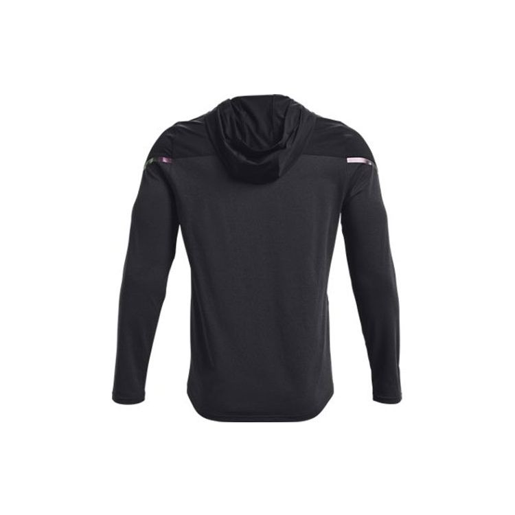 Under Armour UA RUSH Full-Zip Hoodie Men Black 1366170-001