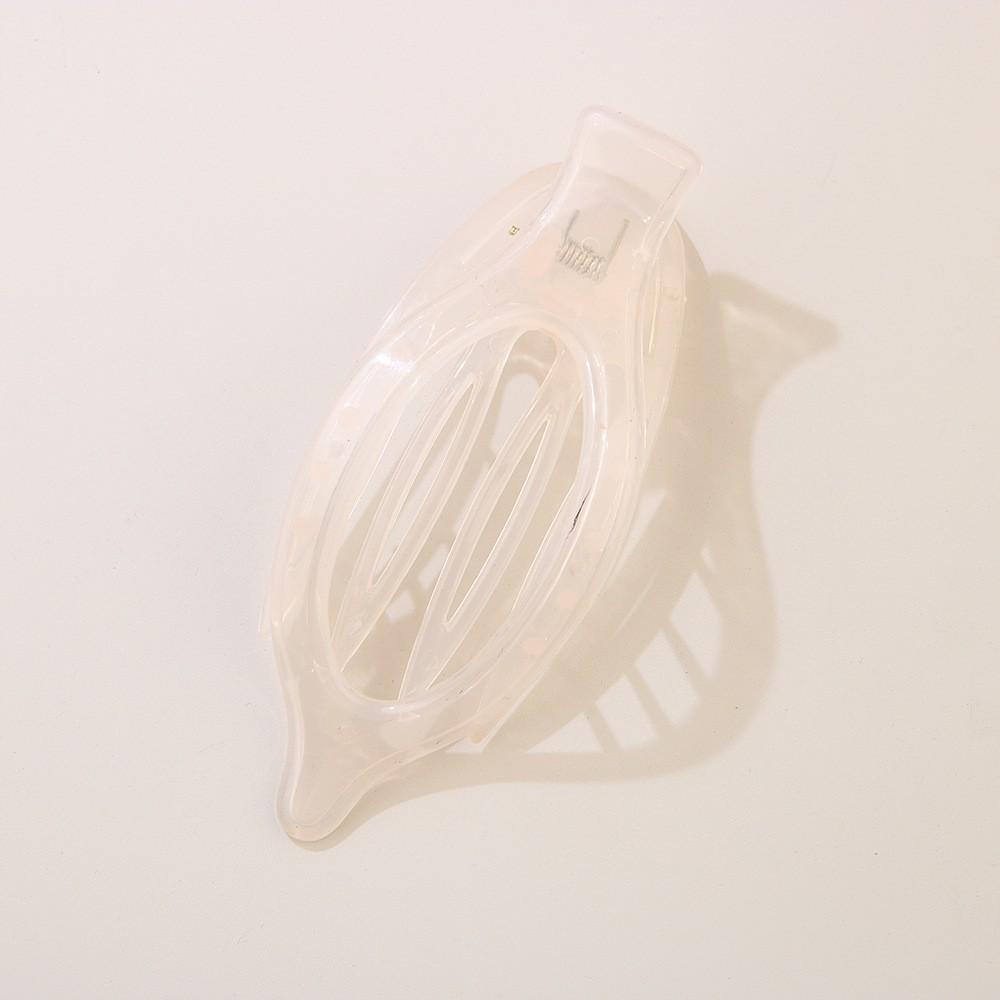 Large Round Duckbill Hair Clip with Strong Grip and Bendable Teeth - Hair Accessory