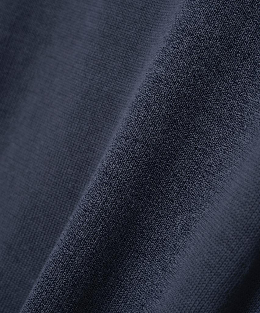 MILLO ARCHIVE Crop V-Neck Knit [Navy]
