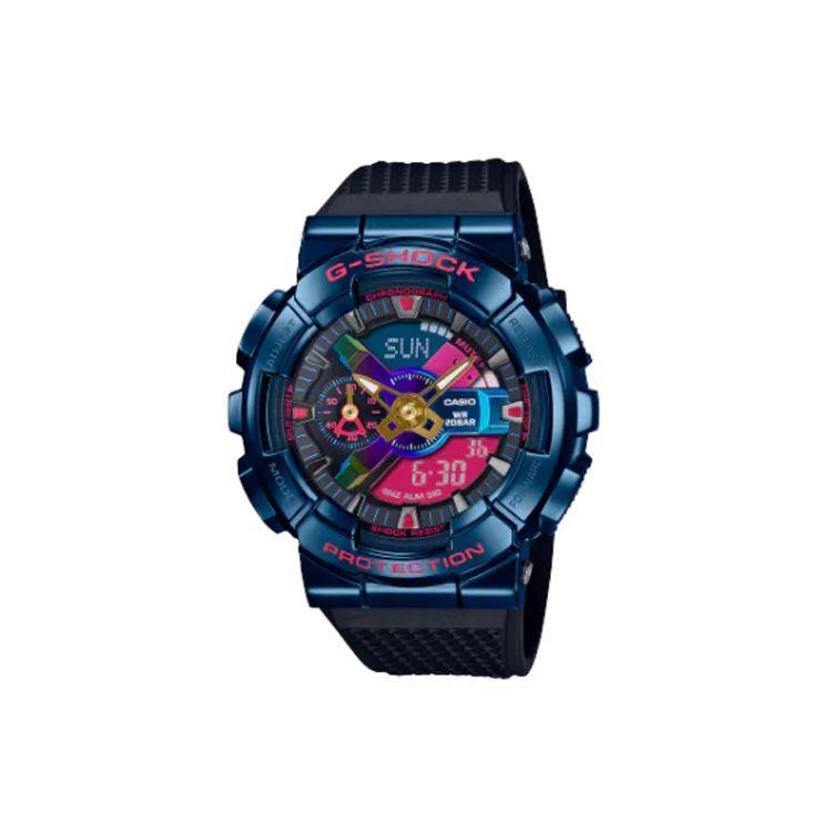 Casio Bearbrick Collaboration Shanghai Night Blue