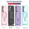 Applicable To Samsung S25ultra Invisible Bracket Magnetic Suction Apple S23plus Fulcrum Rotating Bracket Mobile Phone Case S26