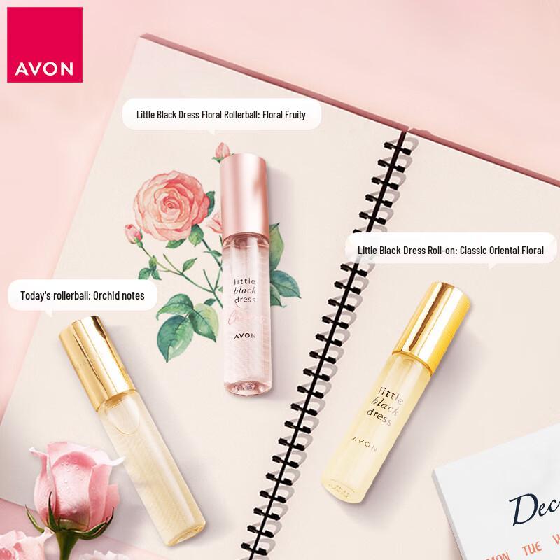 Avon Little Black Dress Roll-on Perfume Gift Set