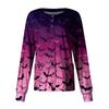 Women's Casual Long Sleeve Single Breasted  Printed Dry-nurse Top