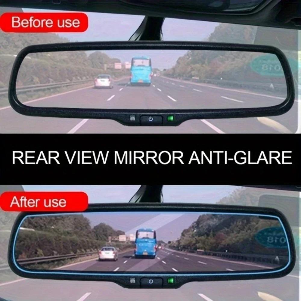 Rearview mirror anti glare film with anti fog function suit for auto night reversing and safety driving