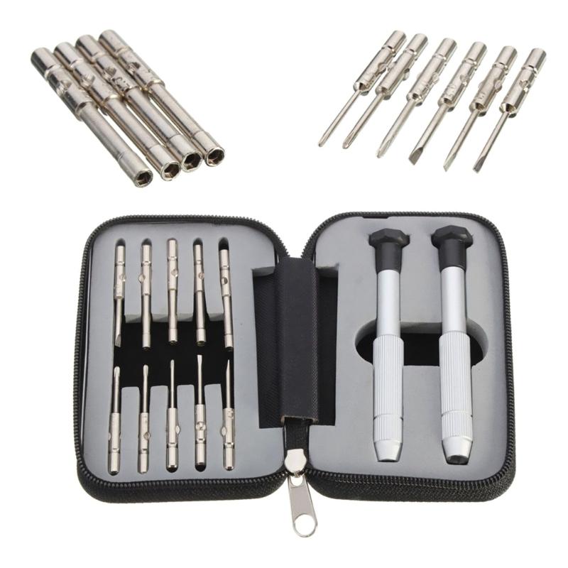 Eyeglass Screwdriver Portable Aluminum Alloy Screwdriver Eyeglass Sunglasses