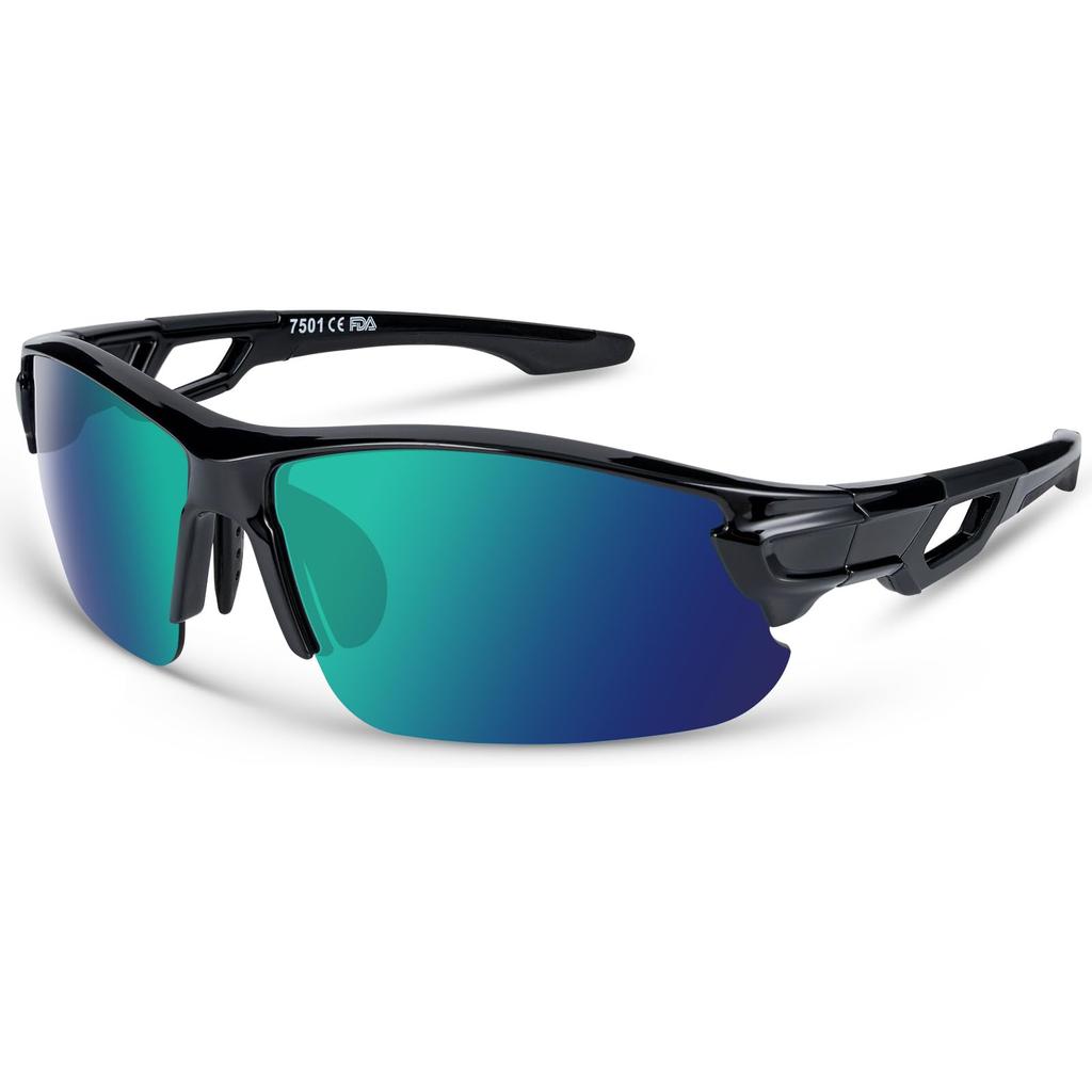 Sports Polarized Ultra TR90 UV [BEACOOL] Sunglasses, Lenses, Baseball, Cycling, Fishing, Running, Mountaineering, Golf, Driving, Motorbike, Tennis,