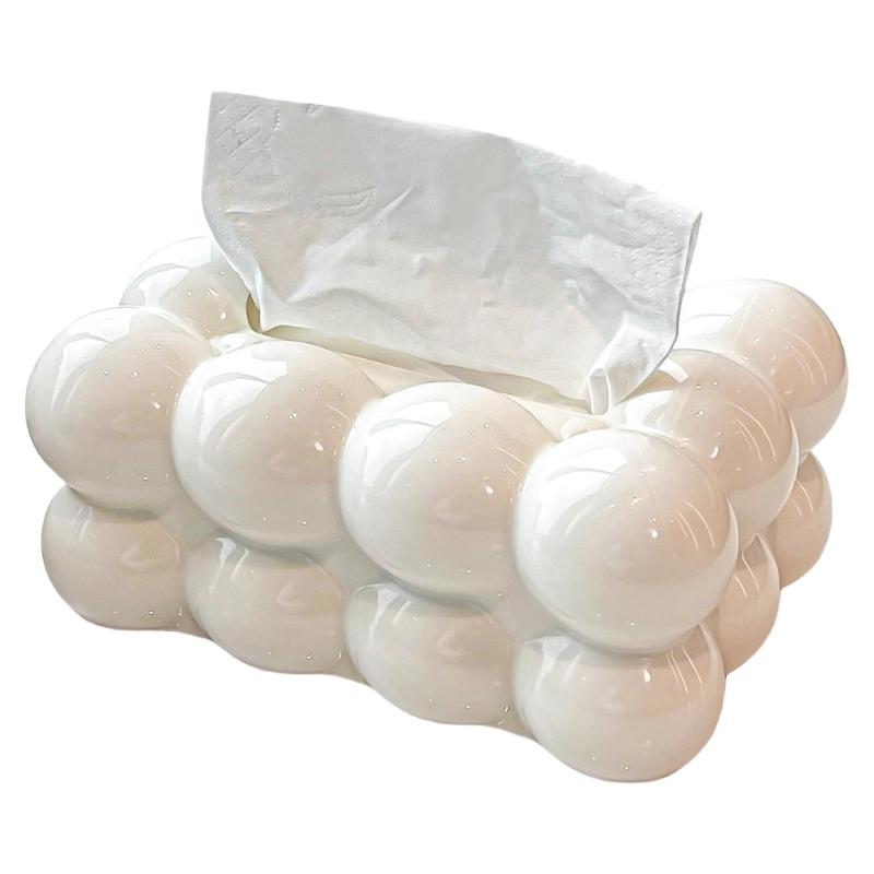 

Elegant Rabbit Themed Tissue Dispenser Ideal For Home Or Work Environment Soft Durable Construction Easy To Use