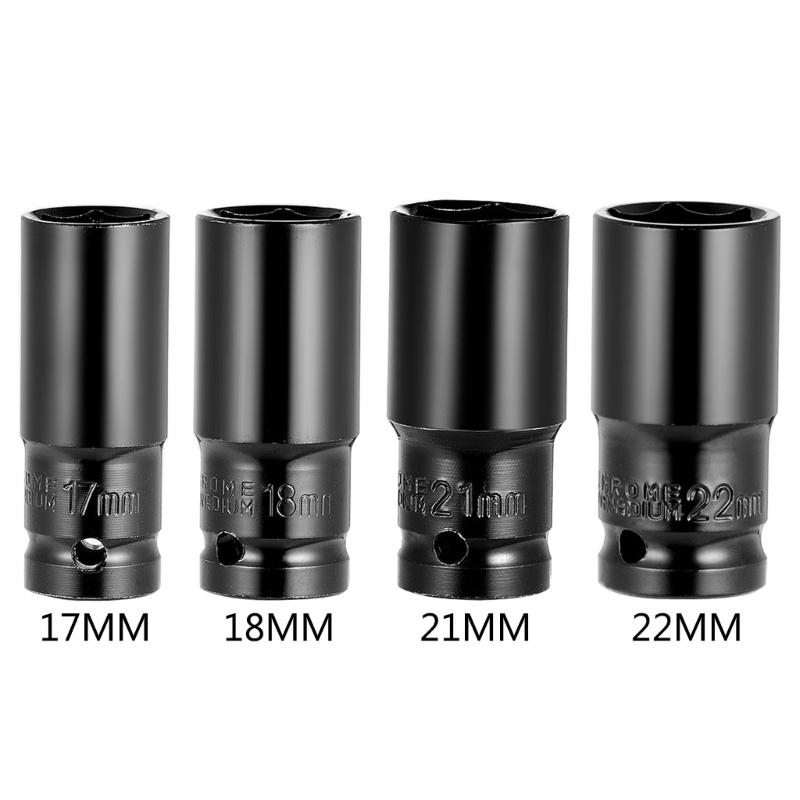 Convenient 1/2inch Extended HexSocket 1/2Inch Drive Metric Deep Impact Socket Easy to Use Tool for Secure Fastening