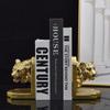 Nordic Modern Sports Figure Bookend Decoration for Office, Desk, or Bookshelf Display