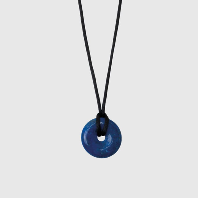 NIEEH CRYSTAL NECKLACE_LAPIS LAZULI