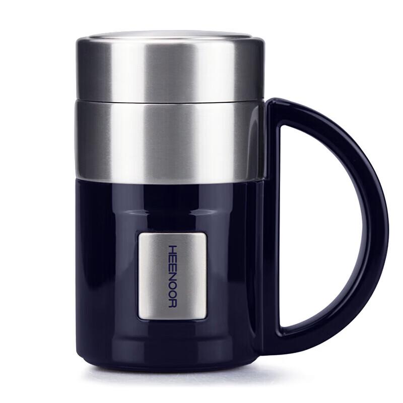 Heenoor XN-8726 Stainless Steel Insulated Tea Mug with Handle