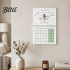 Creative Wall Art Daily Record Grid Monthly Calendar Large 2027 Funny Planner Humor Journal Desk