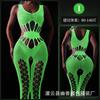 Luminous onesie fluorescent tube top onesie full body socks nightclub net socks large size luminous socks
