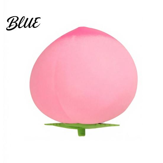 Stress Relief Squeeze Toy Fake Fruit Toy Peach Pineapple Strawberry Ball Giant Sensory Fidget for Home Office School Calming