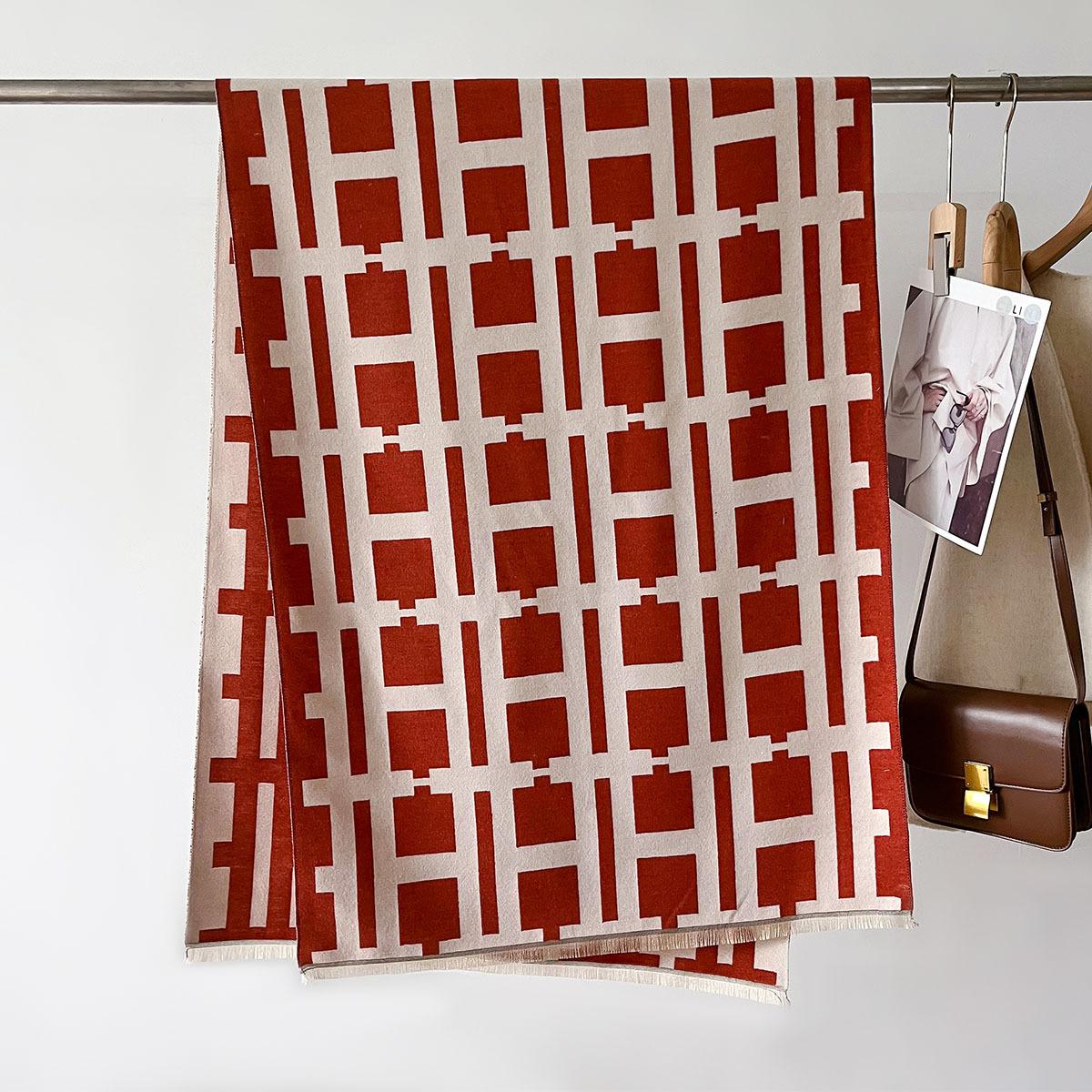 

Новые шарфы в корейском стиле, роскошный дизайн, мужские, женские, теплый шарф, толстый, студенческий, дорожный, обертывание, буфанда, эшарп, одеяло, шаль, плащ 66X186cm