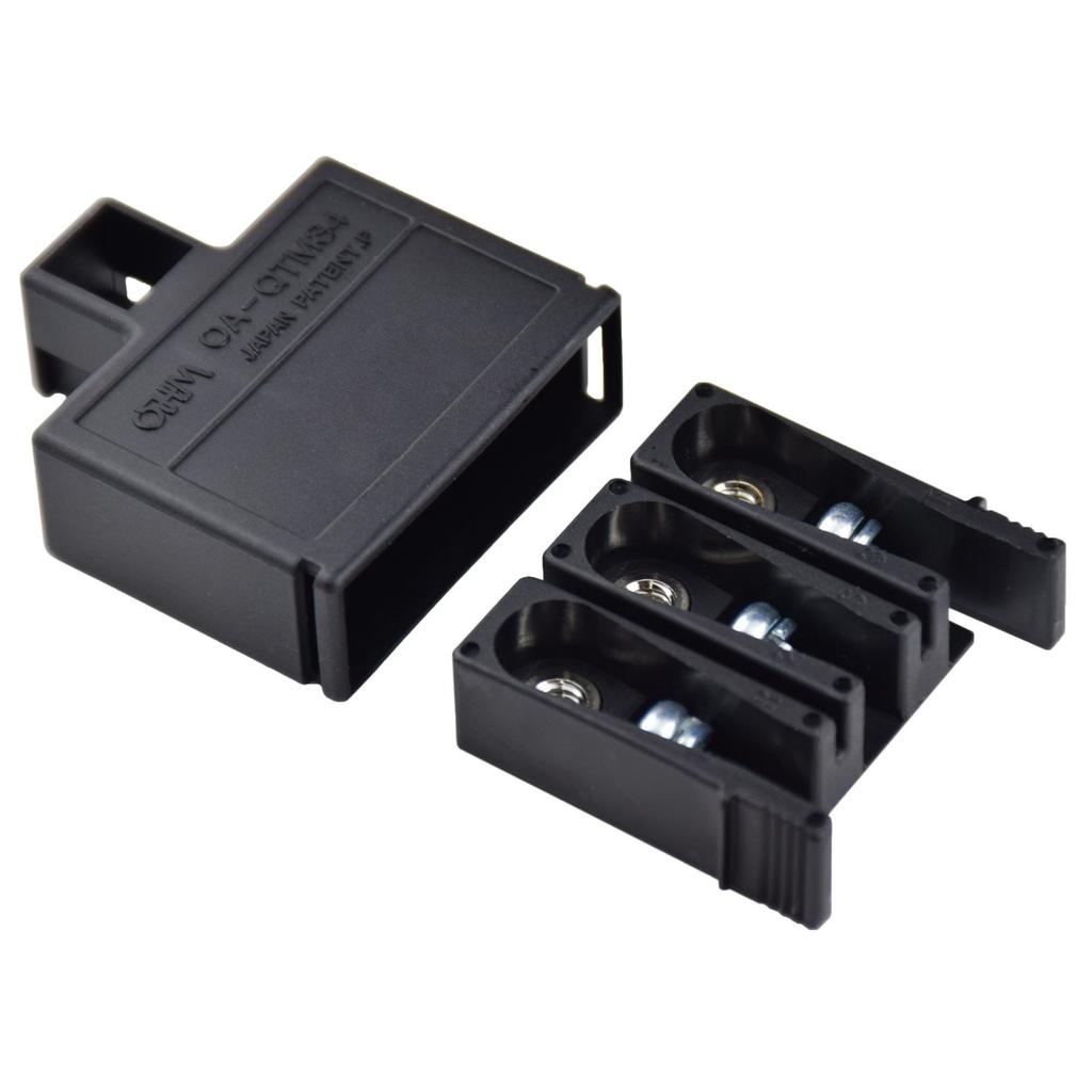 Ohm Electric (Wiring Parts) Screw-Mounted Multi-Piece Insulation Caps OA-QTM34 (20 Pieces)