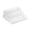Nail Polish Organizer Holder Rack Shelf 3 Tier Multifunctional Transparent Nail Polish Display Rack