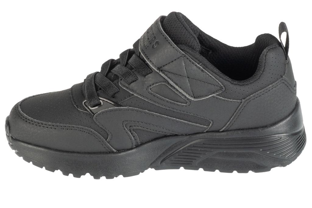 Skechers Uno Lite - Echo Surge, schwarze Sneakers für Mädchen