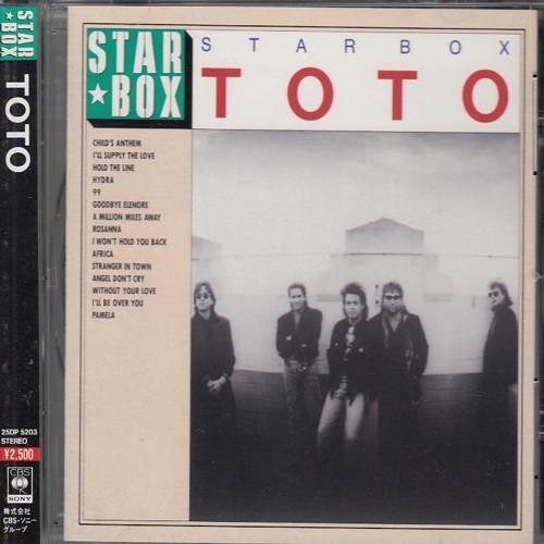 

CD TOTO - Star Box 25DP5203 CBS/Sony 1988 Япония Рок Б/У