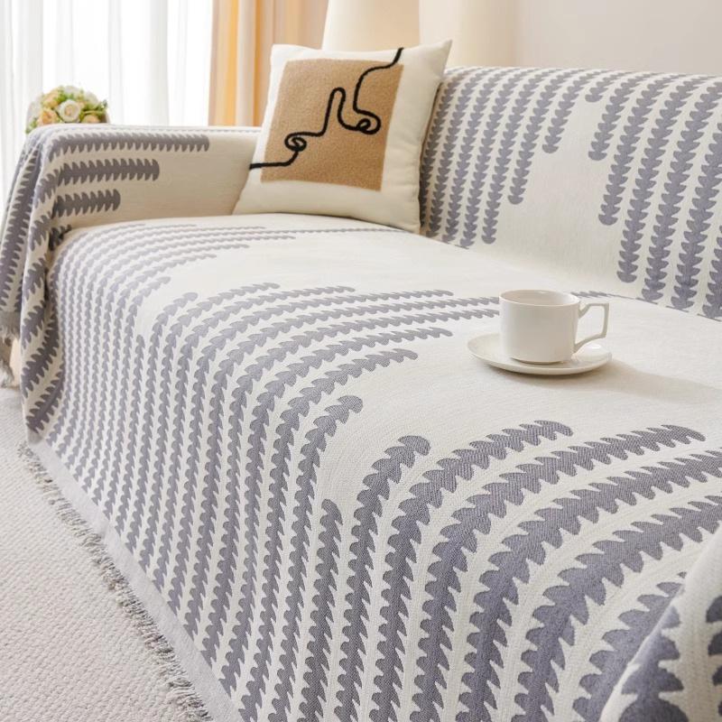 Chenille Non-Slip Cat-Resistant Sofa Cover - Full Coverage for All Seasons