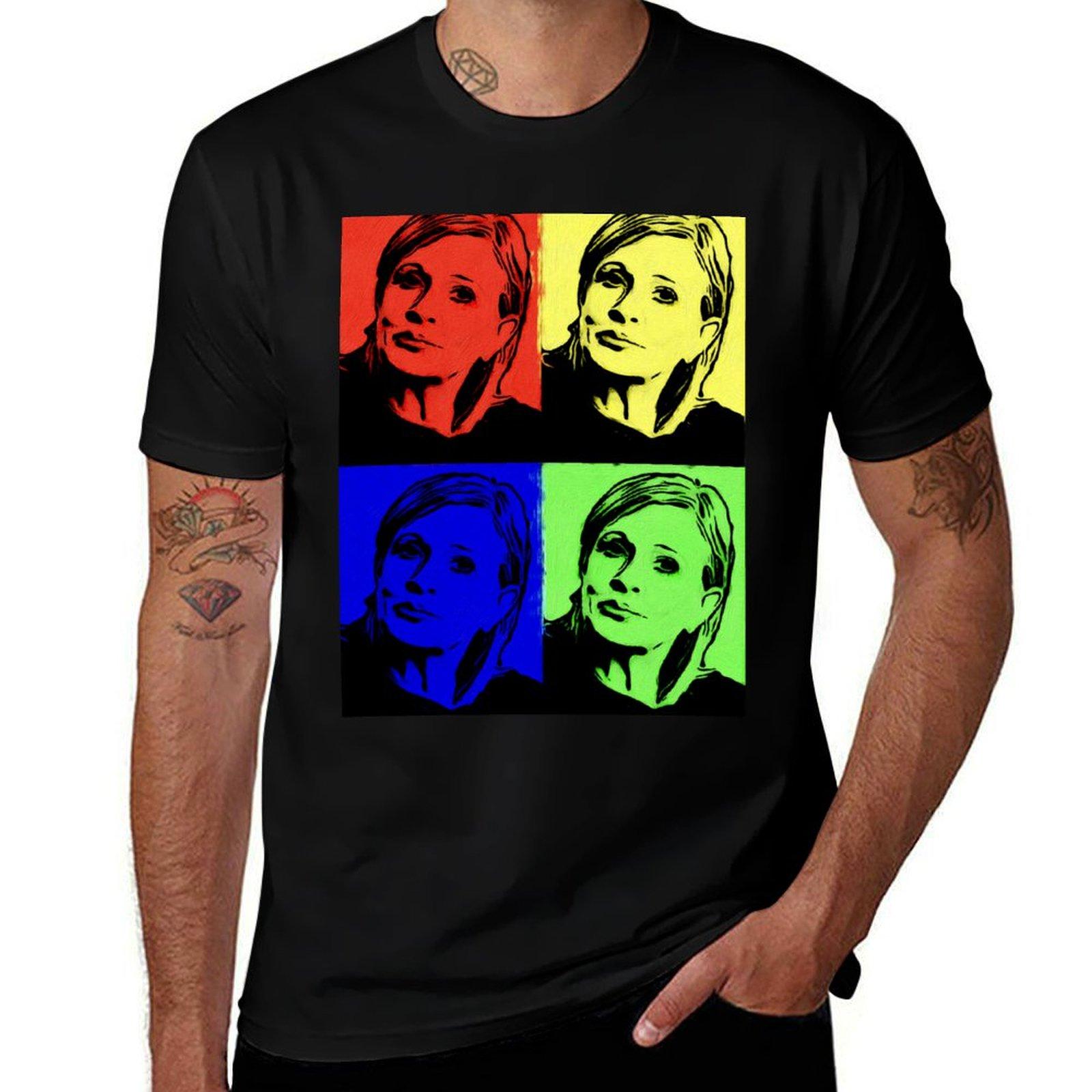 Warhol Essential Man T-Shirt t t-Shirts Fisher/Carrie Baumwollhemd Andy für S