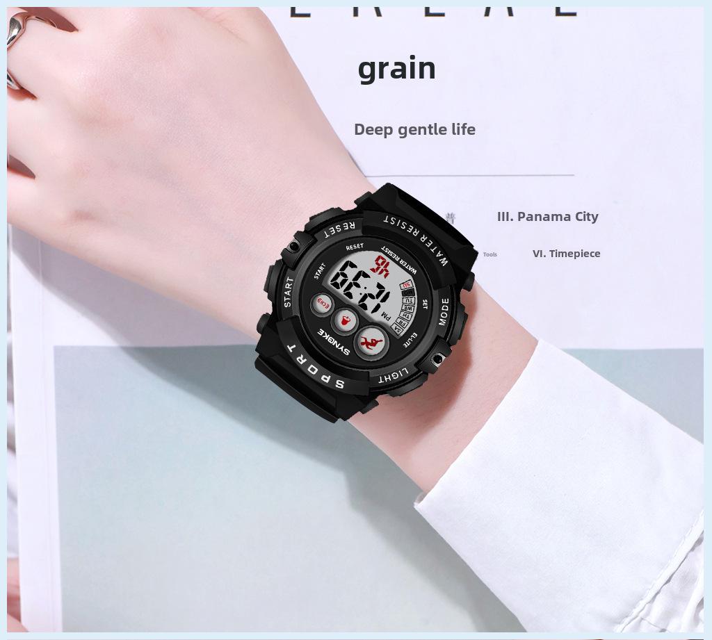 Dětské vodotěsné sportovní hodinky - Unisex studentská edice