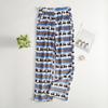 Women Pajama Pants Plush Sleep Pants Soft Elastic Waist Pajama Bottoms Patterned Pants With 2 Pockets