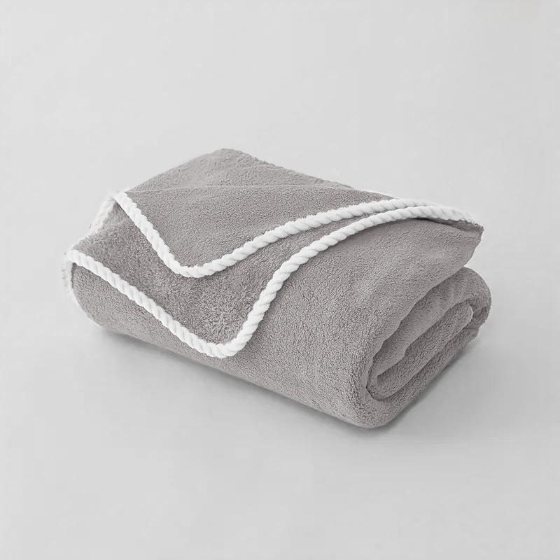 190*80 Großes Badetuch, Korallenfleece-Tuch Wasserabsorbierendes Weiches Badetuch