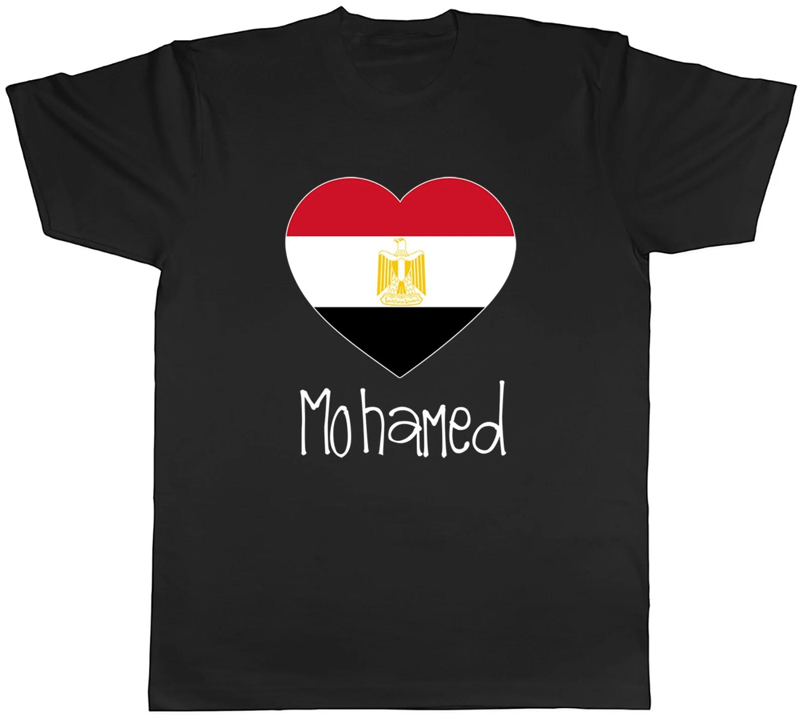 Personalised Love Egypt Football Fan Supporter Mens T-Shirt Tee Gift Top S
