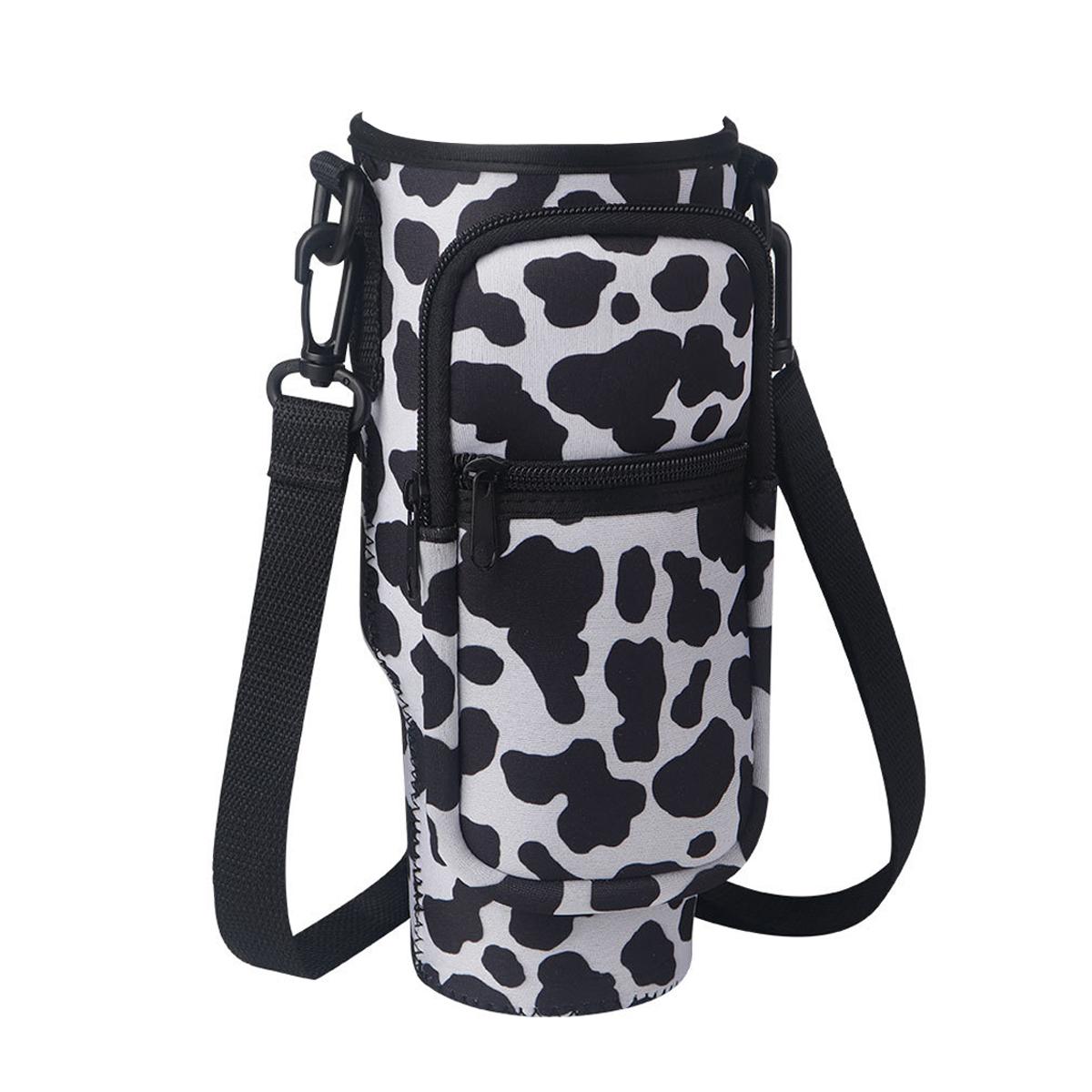 

Сумка для бутылки с водой с карманом для телефона для Stanley 40 унций, с регулируемым плечевым ремнем, для пеших прогулок, езды на велосипеде, путешествий, кемпинга