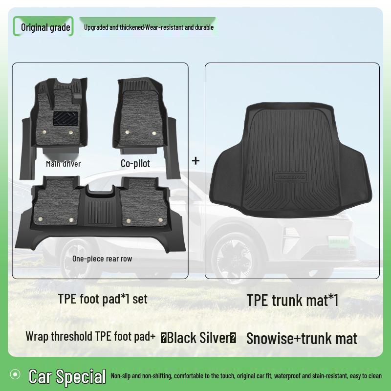 2026 Haval Menglong TPE Floor Mats for Fuel Version Cars - All-Inclusive Original Car Carpet Accessories