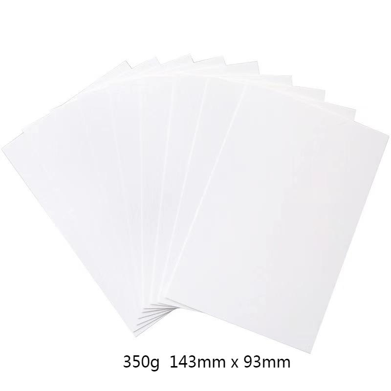 A6 Size143 X 93mm Kraft Paper 350gsm Card Paper, DIY Gift Packing Cardboard Paper Blank Postcard Hand-Drawn Doodles