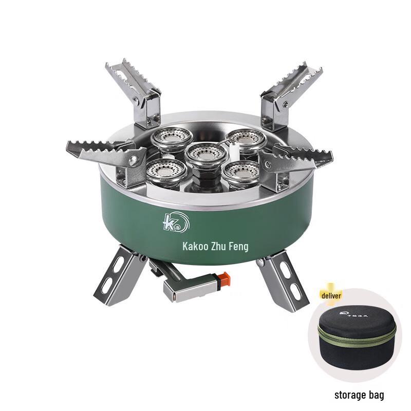 ZISIZ Kaku Five-Star Portable Camping Gas Stove