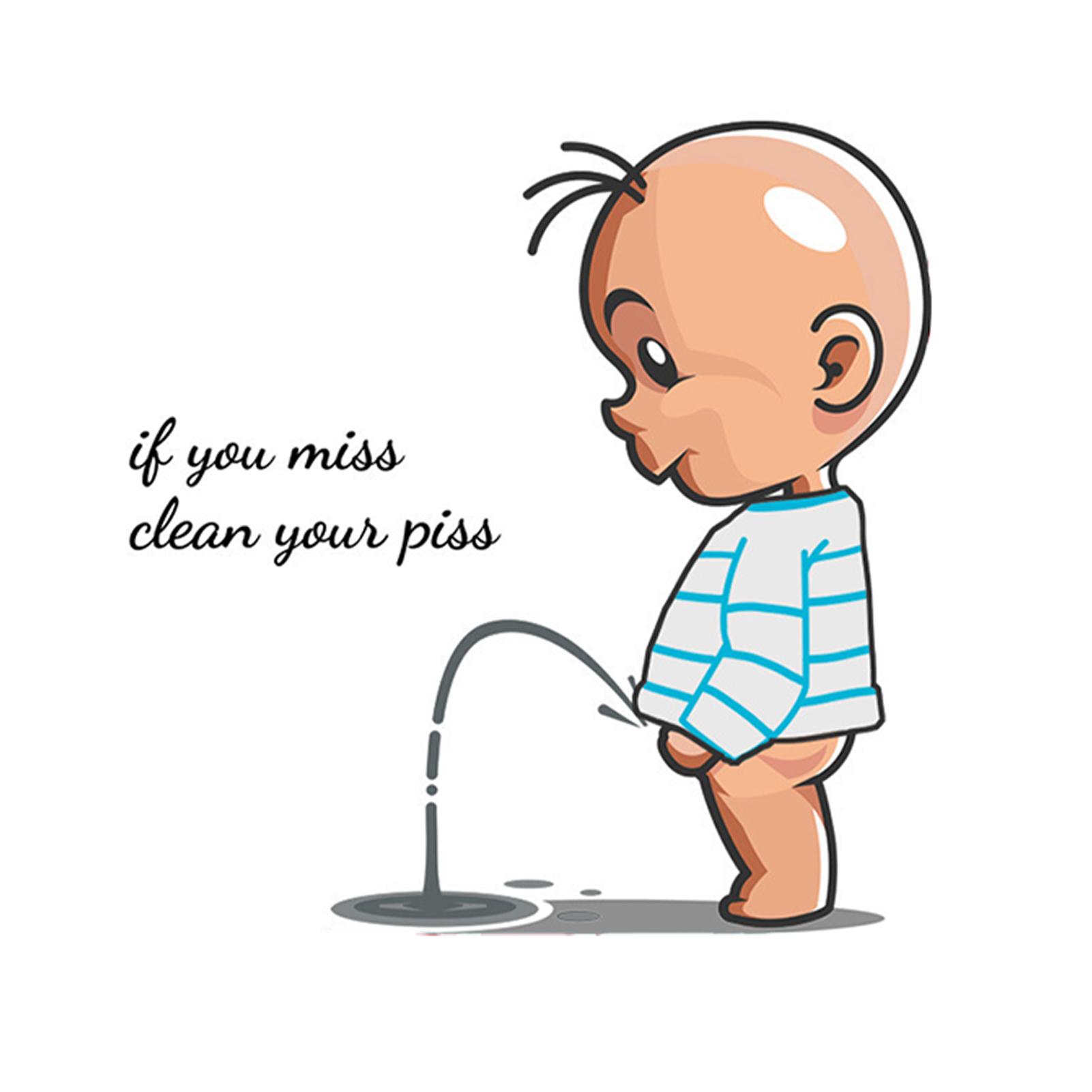 

Мультяшная наклейка для унитаза, детское мочеиспускание, ПВХ, предупреждение, дверная стена, съемная забавная наклейка для ванной комнаты, водостойкая самоклеящаяся наклейка для туалета «сделай сам» разноцветный