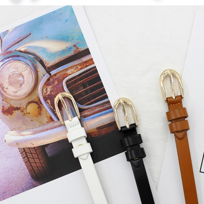 Trendy Women's Thin Belt Female Waist Band Dresses Coats Waist Girdle Decoratvie Sash with Solid Color for Lady Girls