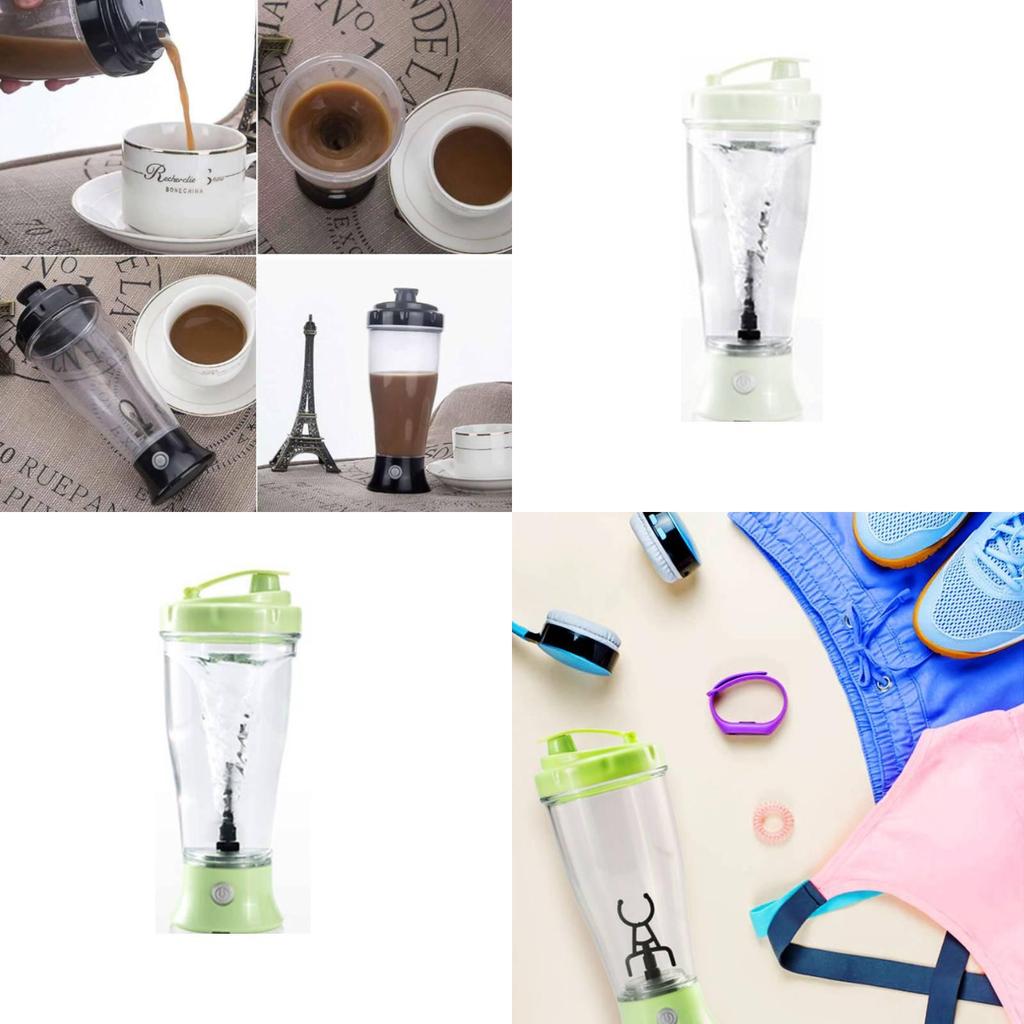 Portable Electric Shaking Cup With Logo Customization And 350ml Capacity For Casual And Travel Use