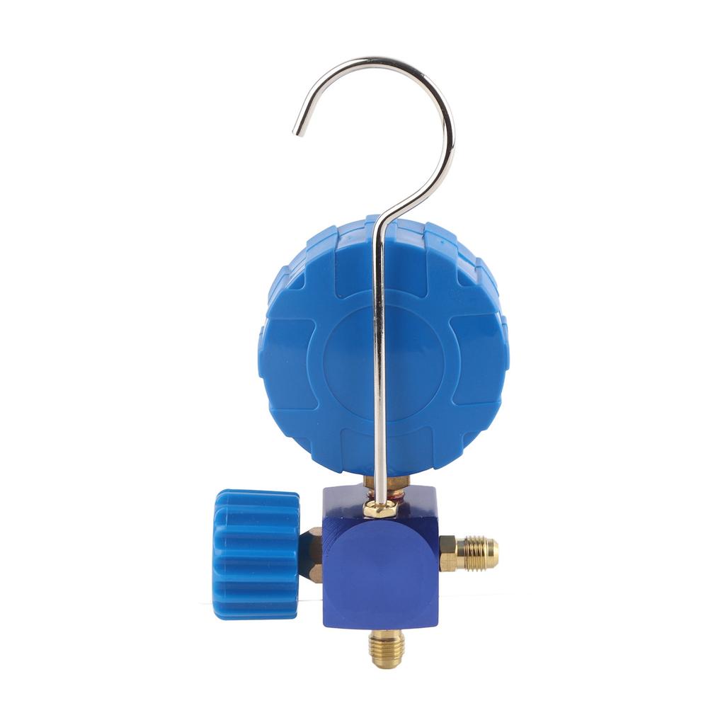 Air Condition Manifold Gauge Manometer & Valve 500psi 35kgf/cm2 With Visual Mirror Fit For R12 R502 R22 R410 R134A