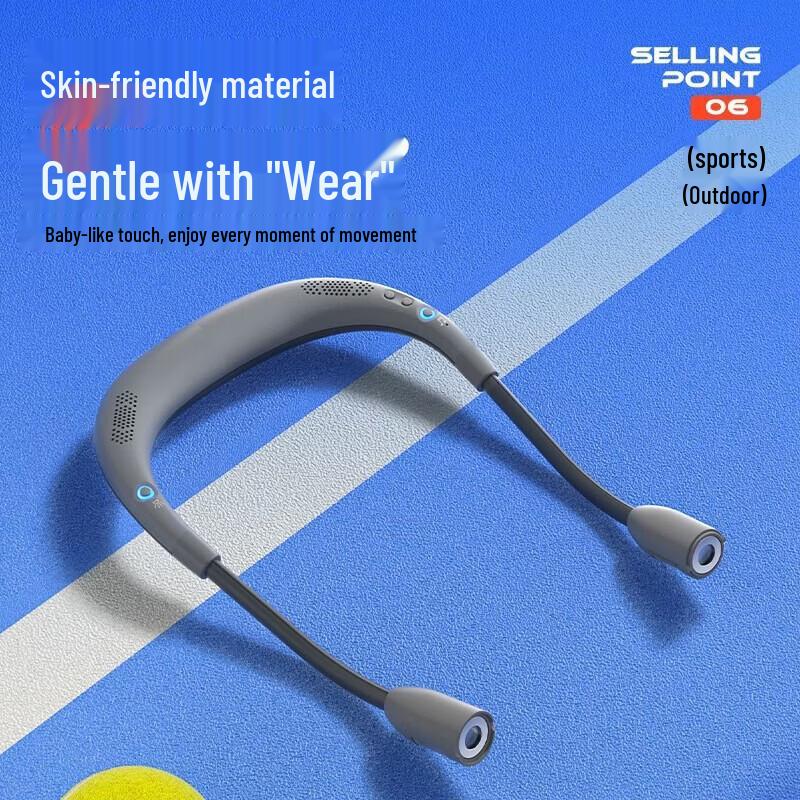 Newmine Wearable Bluetooth Speaker with Light CN plug (adapter included)