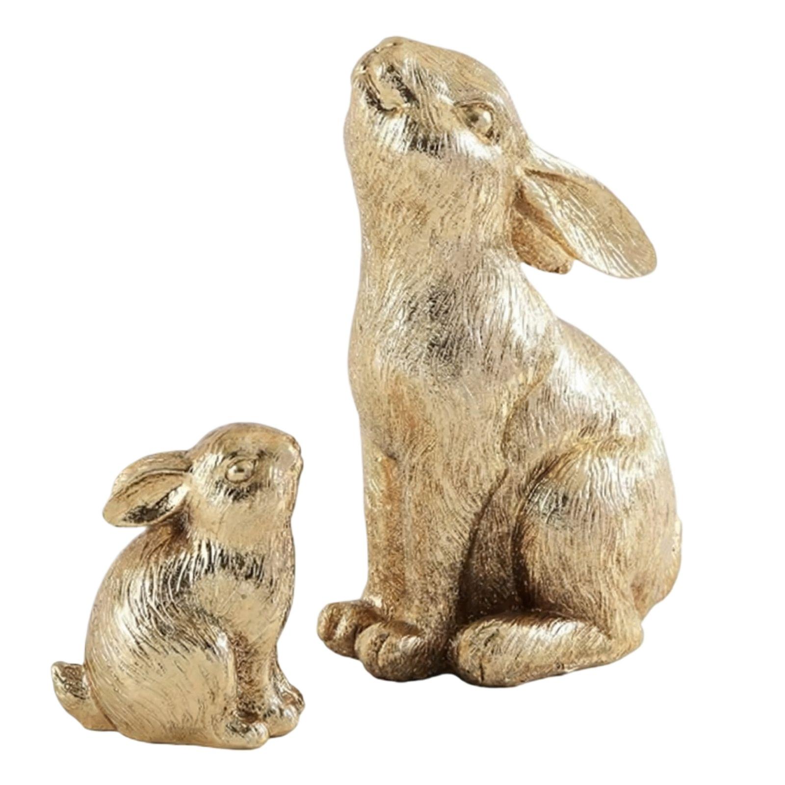 Tabletop Bookshelf Art Home Statues Decoration For Easter Rabbits Weddings Crafts Ornaments One Size