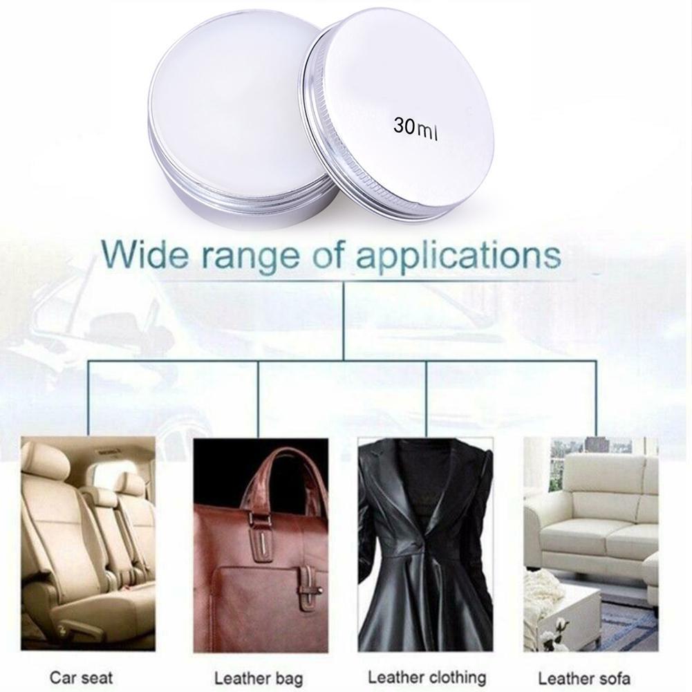 Leather Repair Pure Mink For-leather Bag Shoes Maintenance Car Polishing Repair Gel Cleaner Sofa Grease Maintenance Ca R7d8