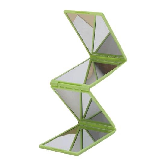 Multi-Angle Folding Self Haircutting Mirror Head Back View Available Foldable Makeup Mirror 4-Way